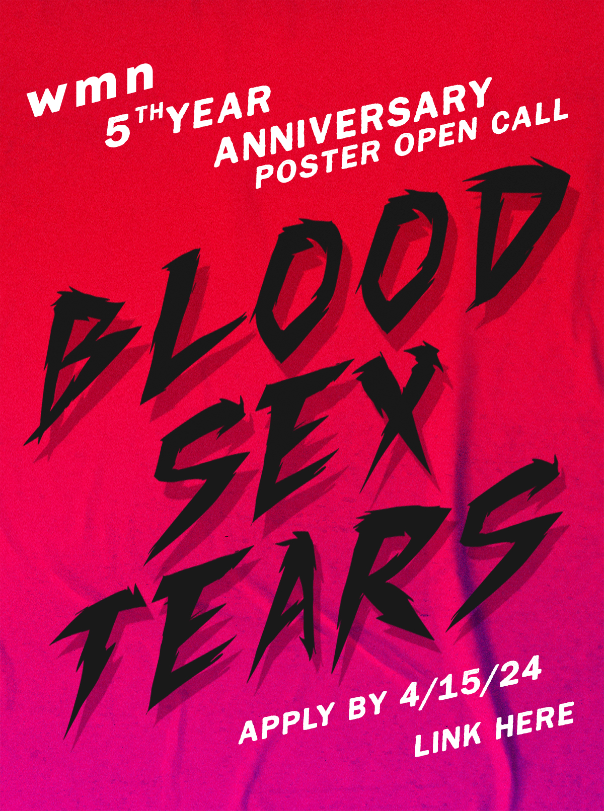 WMN 5th year Anniversary Poster OPEN CALL